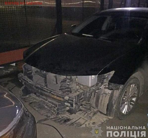В Одессе удалось остановить воров, неравнодушных к элитным авто